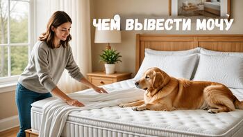 Как избавиться от пятен мочи на матрасе: пошаговая инструкция