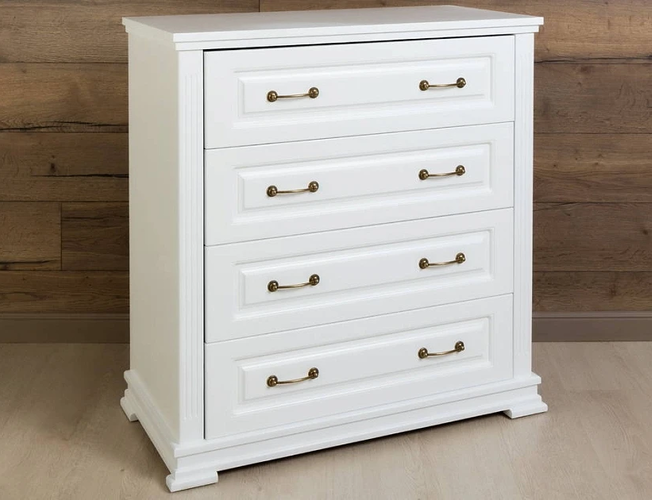 Белый комод Milena