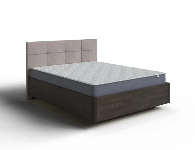 Парящая кровать New Light дуб кантербери/ллевис светло-коричневый