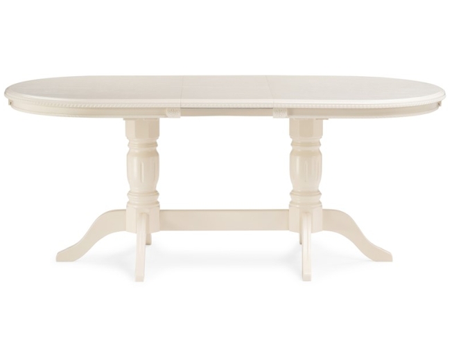 Деревянный стол Эвклаз белый (Арт.500351)