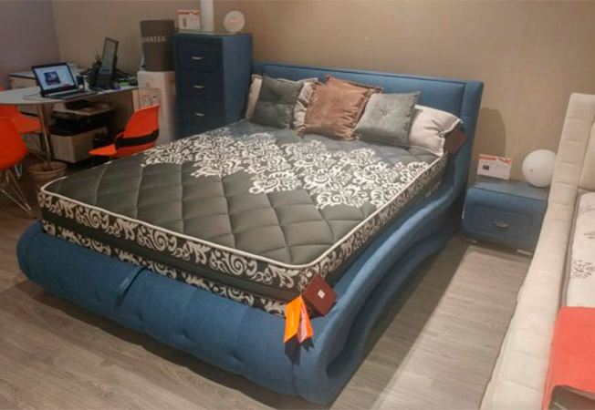 Кровать Leonardo с ПМ в ткани