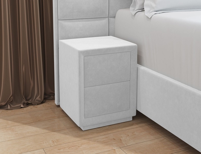 Тумба Verda Modern Велсофт Снежно-белый